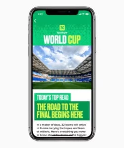 iPhone-X-World-Cup-News-App